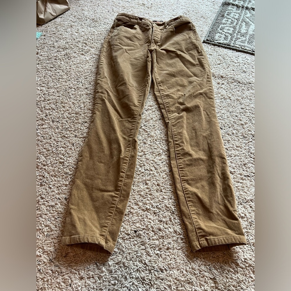 Tommy Hilfiger tan corduroy pants